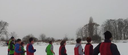 PIC: Spot the Cavan man at this Berlin GAA training session
