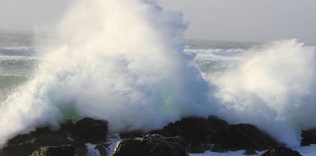 PICS: Storm Henry has led to pretty wild conditions in Inishbofin today