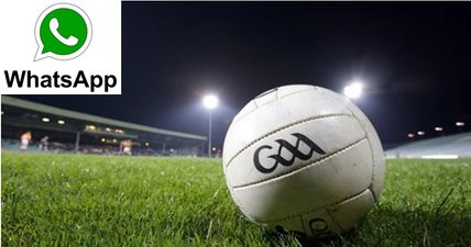 This GAA WhatsApp chat about kickouts quickly took a turn to the dirty side