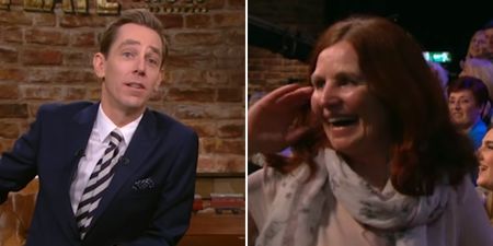 VIDEO: The Late Late Show was delayed for a moment last night by a woman that needed to pee