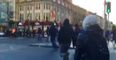VIDEO: A PEGIDA supporter being chased on O’Connell Street by counter protesters