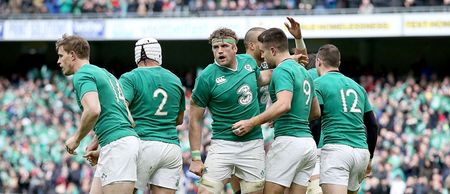The Irish team to face England in Twickenham this Saturday has been named