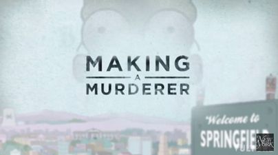 VIDEO: The Simpsons mashed up with Making a Murderer is comedy gold