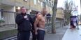 VIDEO: Footage of a man in London peeing himself while being arrested has gone insanely viral