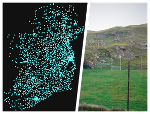 PICS: This Fermanagh man has spent three years mapping out all* 1745 GAA pitches in Ireland but is your club in?