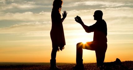 PIC: A brave woman has used a giant billboard in Dublin to propose to her partner