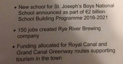 PIC: MD of major Irish brewing company slates Fine Gael TD over pre-election claims he created jobs in the company