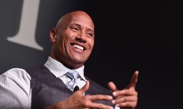 PIC: Look at the ridiculous size of The Rock’s legs in this gym photo