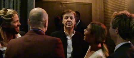 WATCH: Paul McCartney and Beck refused entry into Grammy after-party