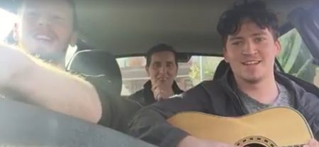 VIDEO: Christy Dignam joins Irish band Picture This to perform beautiful version of Crazy World… in a car