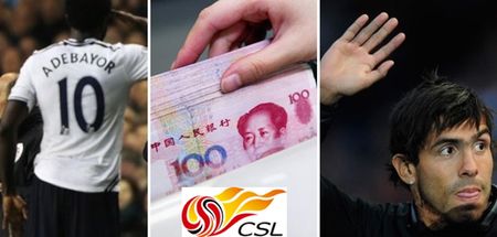 These XI football mercenaries are bound to be playing in the Chinese League