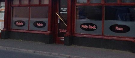 PIC: Offaly man spots the best name ever for a fast food restaurant in Laois