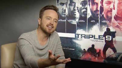 EXCLUSIVE: We chat to Triple 9 star Aaron Paul about hurling, stalking Woody Harrelson and people who DON’T like Breaking Bad