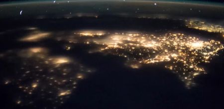 VIDEO: See Ireland lit up at night in this breathtaking footage from the International Space Station