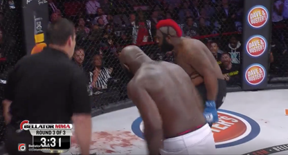 VIDEO: Kimbo Slice won one of the worst MMA fights ever last night
