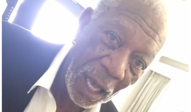 VIDEO: Morgan Freeman does his first Snapchat and is completely underwhelmed by it