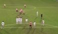 VIDEO: Arguably the worst free-kick routine in the history of football