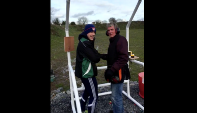 VIDEO: Tommy Walsh proves he’s just as lethal with a gun as he is with a hurley