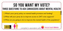 COMMENT: Three questions to ask canvassers to put mental health on the agenda
