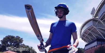 VIDEO: Benny Maher finds out how hard cricket can be in the latest #TheToughest Trade trailer