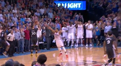 VIDEO: You need to watch this 76 second clip of Steph Curry’s NBA masterclass last night