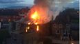 VIDEO: Blazing fire causes Dublin 8 to come to a standstill