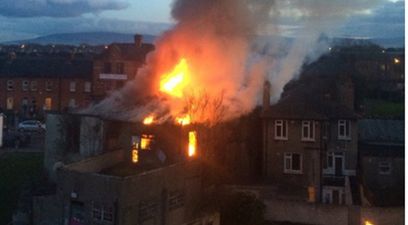 VIDEO: Blazing fire causes Dublin 8 to come to a standstill