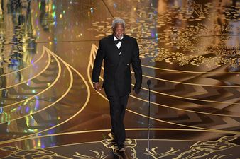 VIDEO: Morgan Freeman being cool as f**k on stage at the Oscars last night