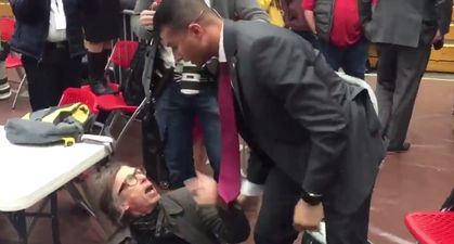 VIDEO: Photographer choke slammed to the floor at Donald Trump rally by Secret Service agent