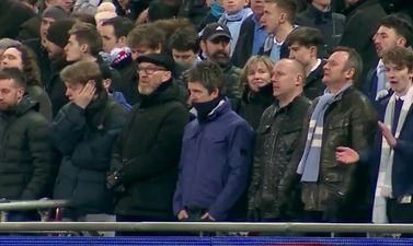VIDEO: Somebody kept a camera on Noel Gallagher during Sunday’s penalty shootout