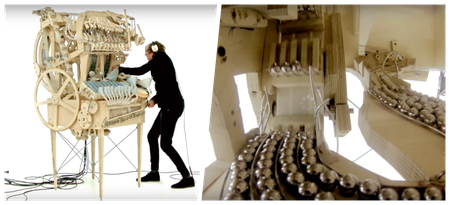 This is what a brand new musical instrument made using 2000 marbles sounds like