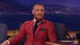 VIDEO: Conor McGregor shows Conan O’Brien how he’s going to beat Nate Diaz