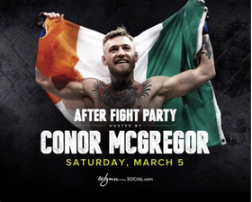 TWEET: The venue for Conor McGregor’s post-fight party has an unfortunate name