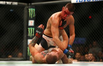 PIC: Nate Diaz has spectacularly hit back at Justin Bieber over criticism of his fighting style