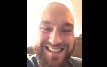 VIDEO: Tyson Fury sends best wishes to Leinster Senior League team ahead of big game this weekend