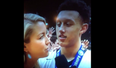 VIDEO: Basketball player hilariously can’t keep his eyes off interviewer