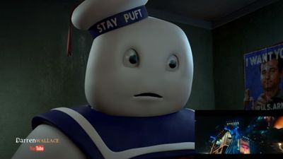 VIDEO: Marshmallow Man reacting to the Ghostbusters trailer may be funnier than the film itself