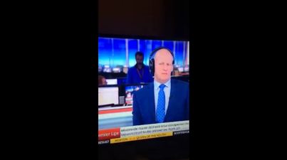 VIDEO: Look at the reaction of the IT guy on Sky Sports when he realises he’s on camera