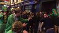 VIDEO: Temple Bar in Dublin was very messy last night