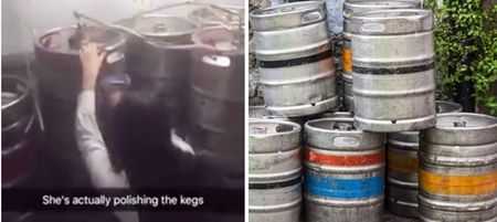 VIDEO: Girl falls for the oldest trick in the book while working at this Donegal pub