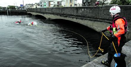 Fire and Rescue Galway have pleaded with the public to alert them first during a water emergency