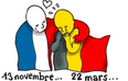 PICS: These are the images people are sharing to show solidarity with Brussels
