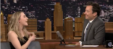 VIDEO: Saoirse Ronan tells Jimmy Fallon all about the Irish concept of ‘lock-ins’