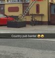 PIC: This Meath pub has a precariously hanging mannequin that’s fooling loads of people