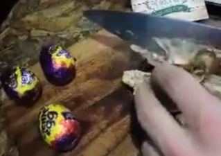 PIC: A pizza place in Galway are selling Cadbury’s Cream Egg Calzones and they look savage