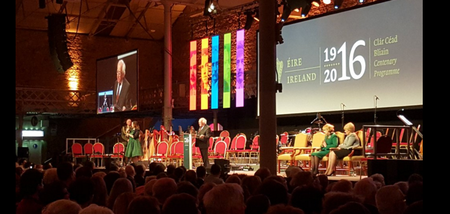 President Michael D Higgins highlights homelessness in speech to 3,500 relatives of 1916 veterans