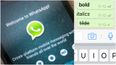 Here’s how to use a whole load of new features for your WhatsApp messages