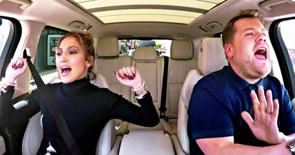 WATCH: James Corden’s Carpool Karaoke with JLo may be the best one yet… with a sneaky DiCaprio cameo