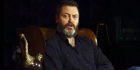 VIDEO: World’s greatest man Nick Offerman shares even more hilarious shower thoughts