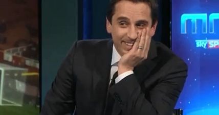 TWEETS: Pretty much everyone wants Gary Neville back on Monday Night Football immediately